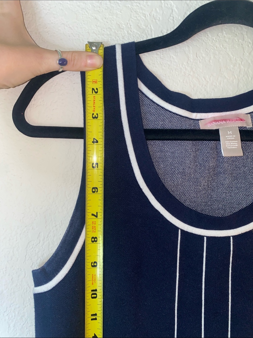 🎲Banana Republic navy summer dress with pleated skirt! - Picture 5 of 7
